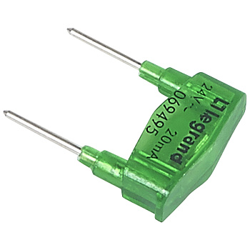 Legrand Plexo Зеленая Лампа 24В 20мA 069495