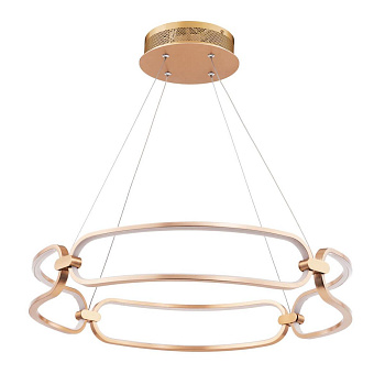 Maytoni Modern Chain Матовое Золото Подвесной светильник LED 50W 3500Лм MOD017PL-L50MG