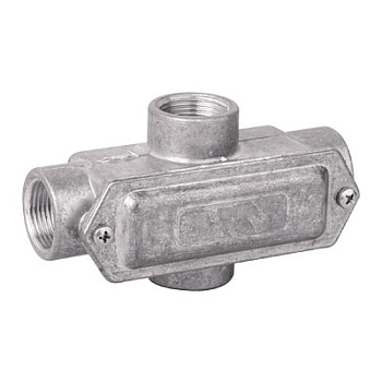 DKC Коробка ответвительная алюминиевая, 4 ввода, М40х1,5 ,IP55, 171х96х71мм