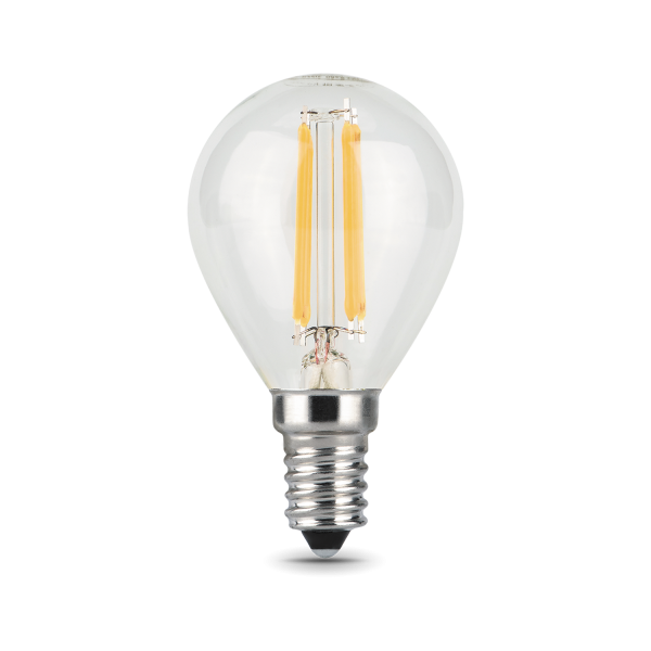 Купить Gauss Лампа Filament Шар 9W 710lm 4100К Е14 LED 105801209