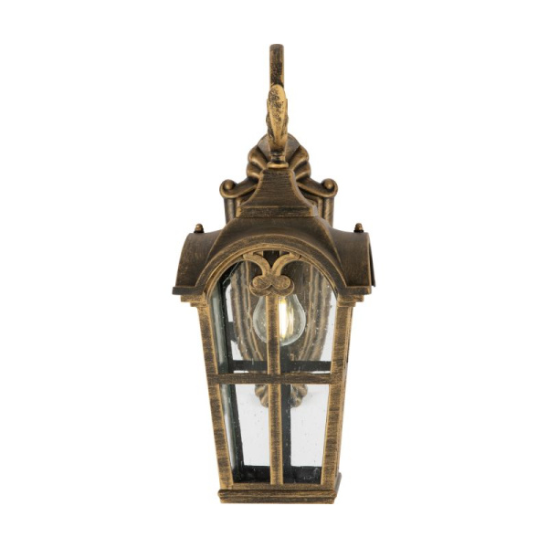 MaytoniOutdoor Черный с Золотом Светильник настенный (бра) O413WL-01GB