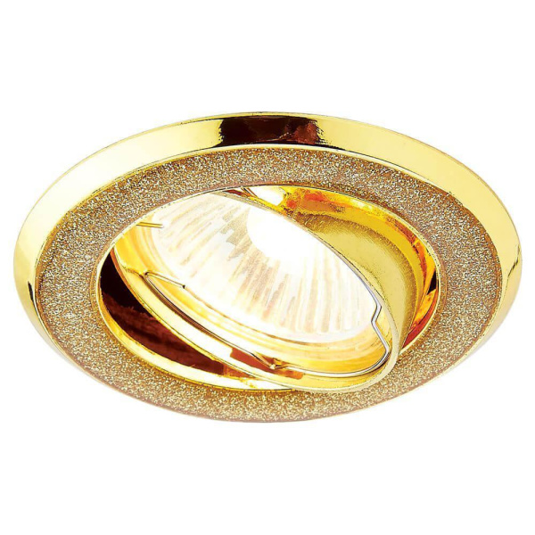 Ambrella Встраиваемый точечный светильник 611A GD/GD ЗОЛОТО БЛЕСК/ЗОЛОТО MR16