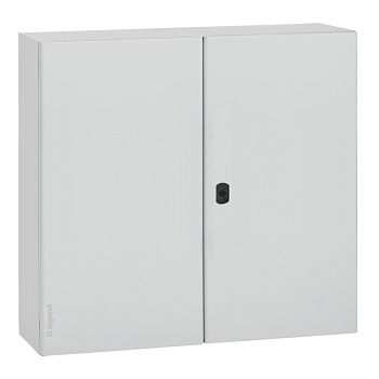 Legrand Atlantic Металлический шкаф IP55 IK10 RAL 7035 1000x1000x300 квадратный 035591
