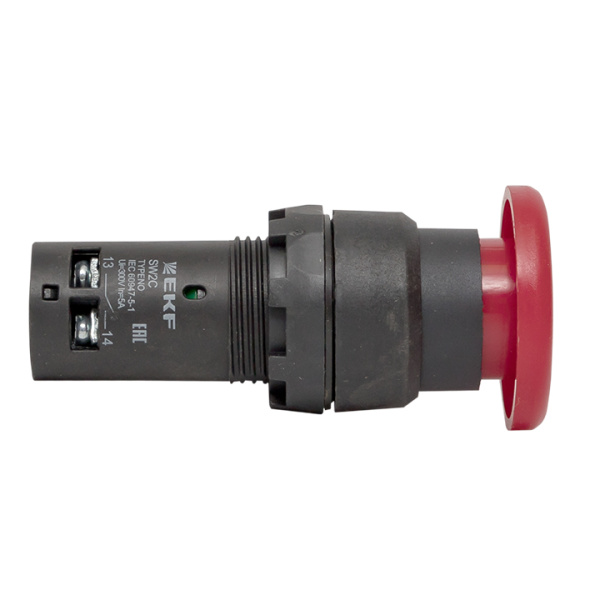 Купить EKF PROxima Кнопка SW2C-11MZ поворотная красная NO+NC Грибок