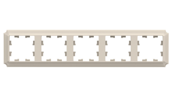 Systeme Electric AtlasDesign Antique Бежевый Рамка 5-ая, универсальная