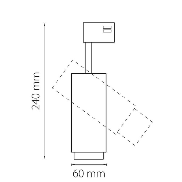 Купить Lightstar Светильник светодиодный для 3-фазного трека Fuoco Lightstar 215447