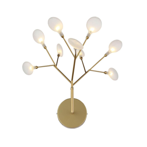 Купить ST LUCE SL411.221.09 Бра  Золото/Белый G4 9*1,5W