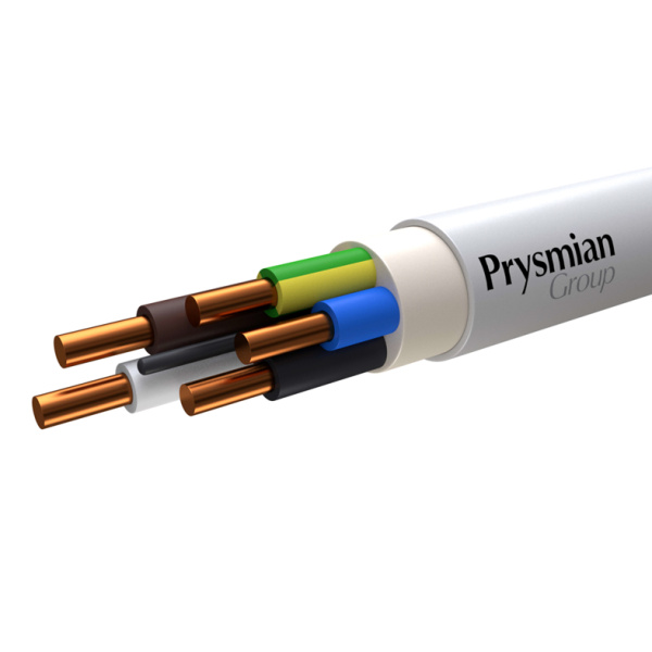 Кабель NYM-J 5x2,5 ок(N,PE) с РЭК-Prysmian) 2105050901