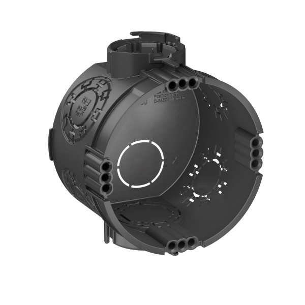 OBO Bettermann Монтажная коробка для твердых стен, Ø60mm, H46mm, 7 вводов, без галогена, 25 шт в уп 2003700