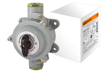 TDM Пакетный переключатель ПП 2-40/Н2 2П 40А 220В, силуминовый корпус, IP56 SQ0723-0075