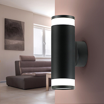 ЭРА WL30 GU10 BK Подсветка Декоративная подсветка GU10 (40/640)