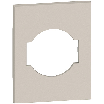 BT Living now Песочный Лицевая панель для розеток 2К+З немецк/итальян стандарта 3 мод KM03M3