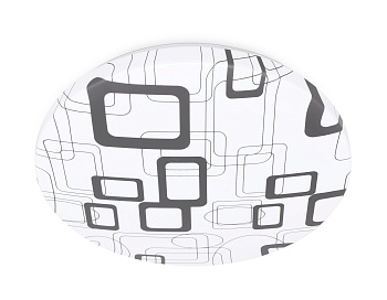 Ambrella Потолочный светодиодный светильник FZ1043 WH/BK белый/черный 21W 6400K D320*55 (Без ПДУ)