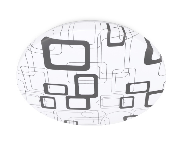 Ambrella Потолочный светодиодный светильник FZ1043 WH/BK белый/черный 21W 6400K D320*55 (Без ПДУ)