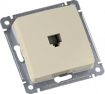 Hegel Мастер внутр Слоновая кость РСК-400-01 Розетка компьютерная, механизм