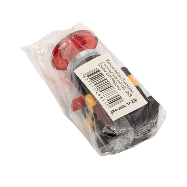 Купить EKF PROxima Кнопка AELA-22 красная с подсветкой NO+NC 220В Грибок