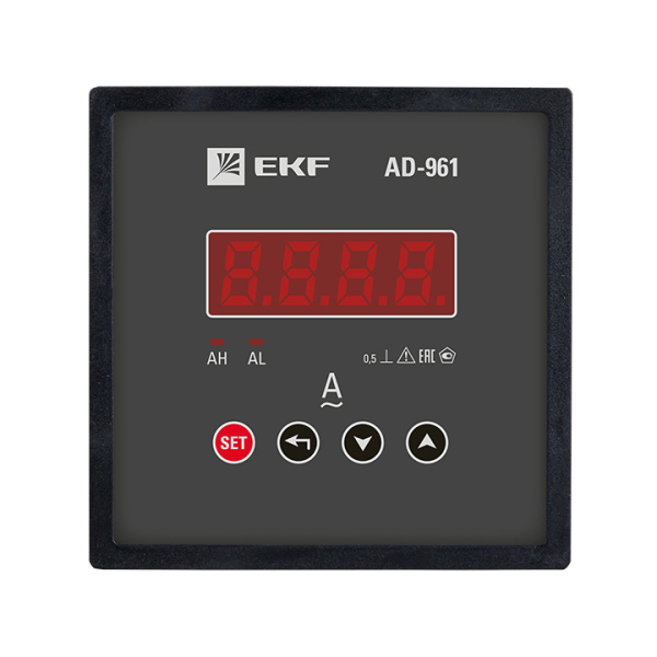 Купить EKF PROxima Амперметр AD-961 цифровой на панель (96х96) однофазный