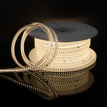 Elektrostandard LS014 220V/ Лента светодиодная 220V 8W 60Led 2835 IP65 4200 дневной белый, 50 м a053637