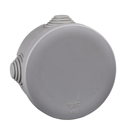 Купить Systeme Electric Коробка распределительная открытой установки 80X40, IP55, 4 сальника