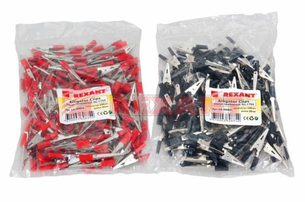 Купить Зажим "крокодил" 5А 52мм Rexant 16-0004