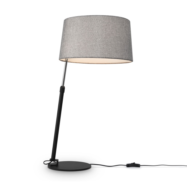 Купить Maytoni Modern Bergamo Черный и Хром Настольная лампа 1xE27 60W MOD613TL-01B