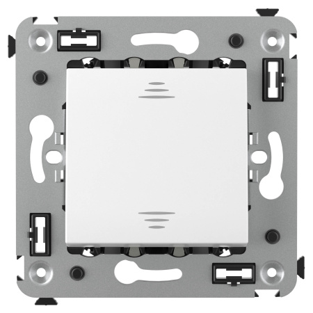 Купить DKC Выключатель одноклавишный в стену, "Avanti", "Белое облако"