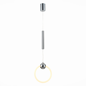 ST Luce SL1578.103.01 Подвес Хром/Белый,Хром LED 1*15W 3000K