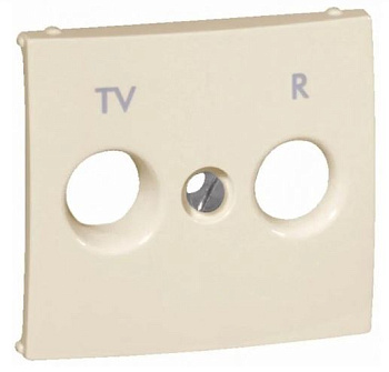 Legrand Valena Крем Накладка TV-FM розетки (стандарт Hirshman) 774342