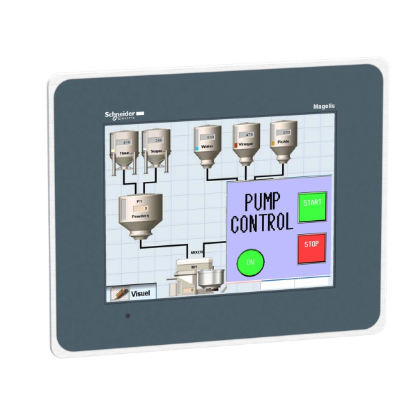 Купить SE Терминал 10,4 640 480 RS232/485 SUBD Eth TCP/IP 96Mб/512кБ СЛОТ SD сталь HMIGTO5315