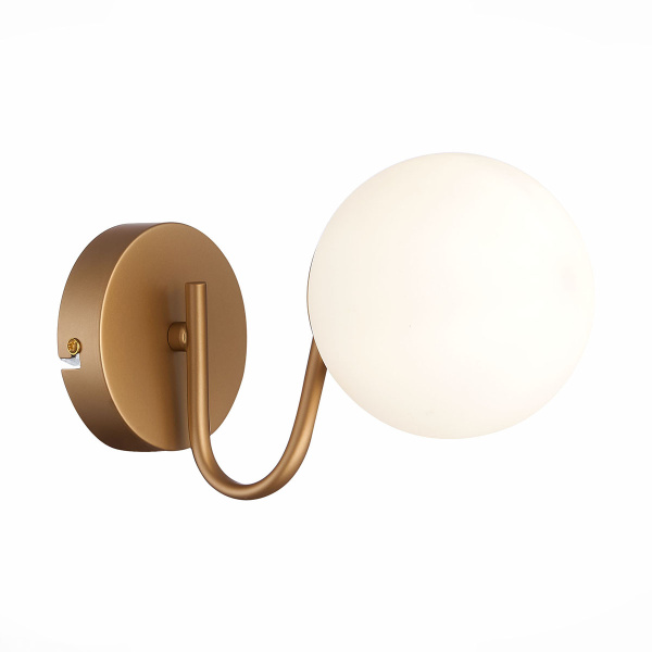 Evoluce SLE220601-01 Бра Золото/Белый E14 1*40W