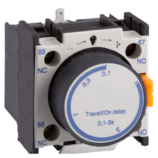 КЭАЗ Блок допол с выдержкой времени OptiStart E LAETSD на вкл 0,1-30с