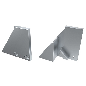 Arlight Заглушка для ALM-GLASS-10 с опорой левая глухая (Металл) 026737