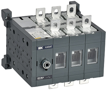 IEK KARAT Выкл-разъед. ВРК реверс. без рукоятки 3P 400А