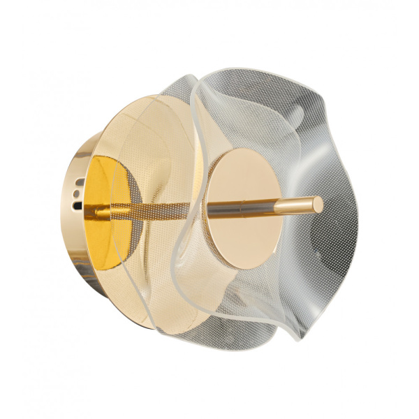 Kink Light 08046,33 Бра Кадди золото d20 h16,5 Led 6W (3000K)