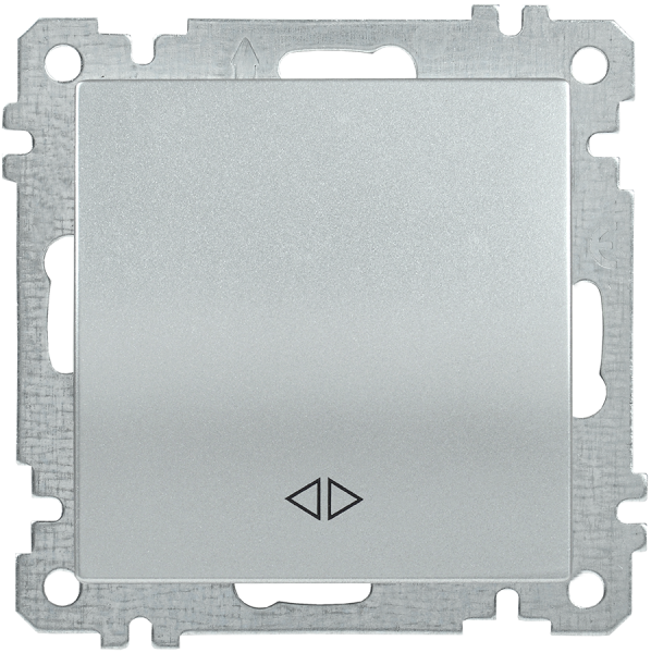 Купить IEK ВС10-1-3-Б Выключатель  одноклавишный  перекрестный 10А BOLERO серебрянный EVB13-K23-10