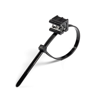 Fortisflex Кабельная стяжка-держатель КСД "Alligator" 4.6*200 (50 шт.) 87657