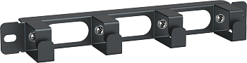 ITK Каб. орг. 10" 1U 4 кольца для шкафа 10" LINEA WS черный CO05-1M4R-LWS