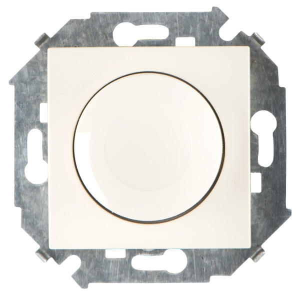 Simon 15 Бежевый Светорегулятор поворотно-нажимной, 500Вт, 230В, винт.зажим 1591311-031