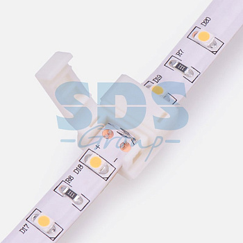 LAMPER Коннектор стыковочный для одноцветных светодиодных лент с влагозащитой шириной 8 мм 144-017