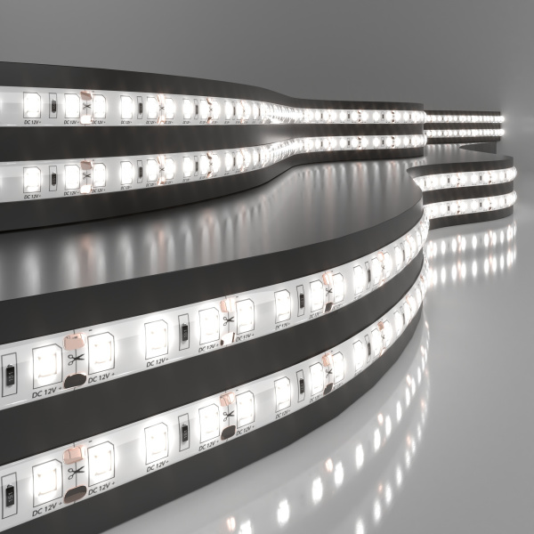 Elektrostandard 2835 12V 120Led 9,6W IP65 / Лента светодиодная 120Led 9,6W IP65 4200K дневной белый a052850