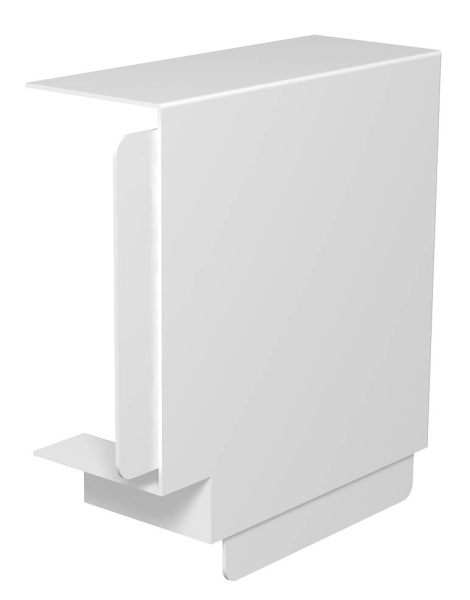 OBO Bettermann Угол плоский кабель-канала WDK 80x170 мм, ПВХ белый 6193021