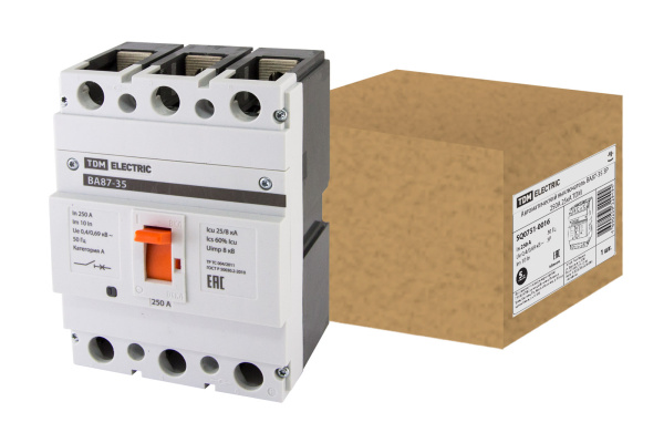 TDM ВА87-35 3Р  250А 25кА SQ0751-0016