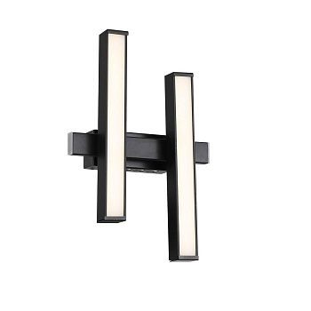 ST LUCE SL933.401.02 Бра  Черный/Черный, Белый LED 2*5W