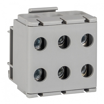 EKF PROxima Клемма силовая вводная тройная КСВ 16-50 серая