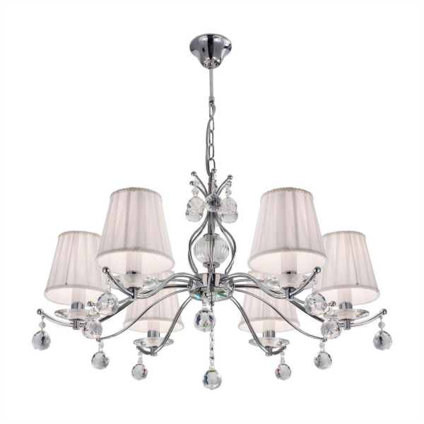 Citilux CL438161 Шелли Хром+Белый Светильник Люстра