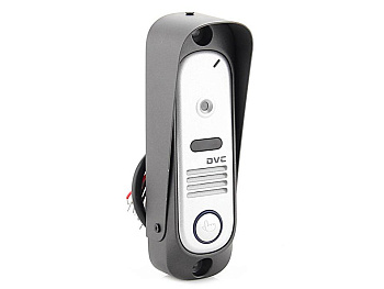 DVC В/П 420 твл (CMOS), узкая, вертик., накладн. монтаж, компл: уголок, козырек, цвет: серебристый DVC-412Si Color