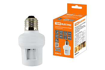 TDM Приемное устройство П1-Е27 (в цоколь Е27) для беспроводного управления нагрузкой  "Уютный дом" SQ1508-0209