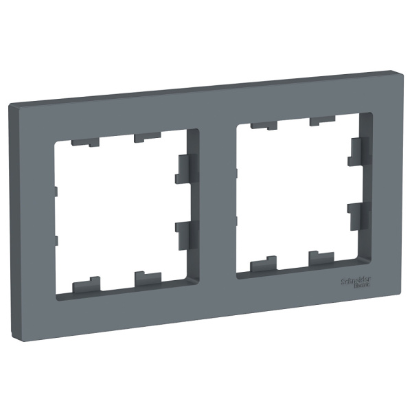 Systeme Electric AtlasDesign Грифель Рамка 2-ая, универсальная