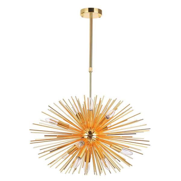 Odeon Light 4662/12 ODL20 277 золотой Люстра E14 12*40W 220V KAVALLE