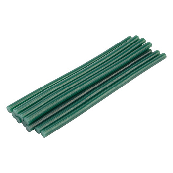 Клеевые стержни d=11,3 мм, L=270 мм, зеленые (упак. 10 шт.) Rexant 09-1273